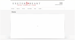Desktop Screenshot of exeterheart.com